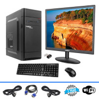 Assemble PC Intel Core 2| 2GB Ram | 320GB HDD | 17 inch LED | Keyboard | Mouse Wifi With 1 Year Warranty